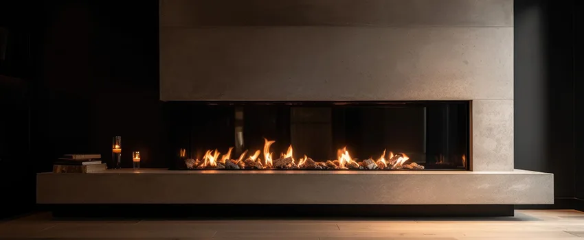 Gas Fireplace Ember Bed Design Services in Enterprise, Nevada