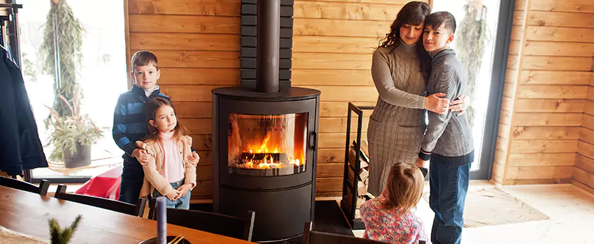 Morso Cast Iron Fireplace Insert Installation in Enterprise, Nevada