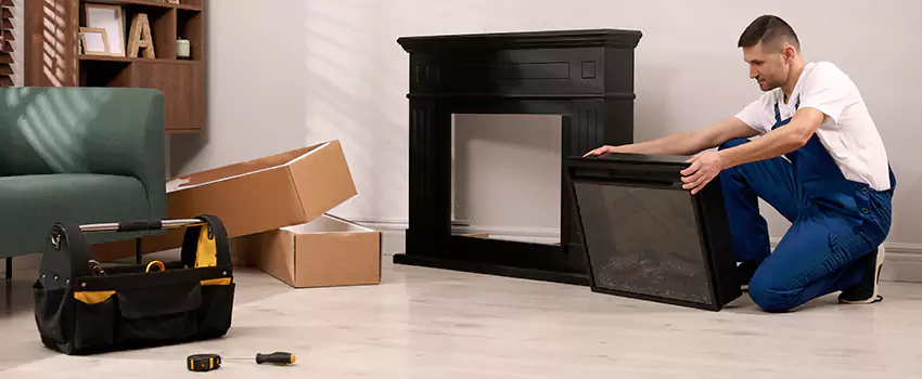 Old Rusted Metal Fireplace Repair And Replacement in Enterprise, NV
